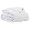 vidaXL Edred&atilde;o 200 x 135 x 4 cm N&atilde;o Poli&eacute;ster Branco Respir&aacute;vel