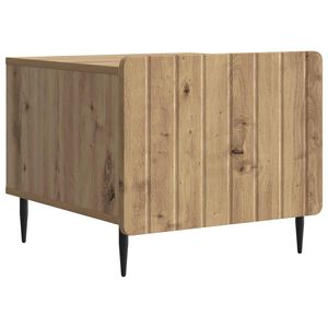 vidaXL Mesa de centro Carvalho Arttisan 49 x 50 x 42 cm