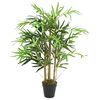 vidaXL &Aacute;rvore de bambu artificial 500 folhas 80 cm verde