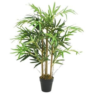 vidaXL &Aacute;rvore de bambu artificial 500 folhas 80 cm verde