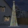 vidaXL &Aacute;rvore de Natal LED com Spikes 1534 LEDs Coloridos 500 cm