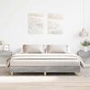vidaXL Estrutura de cama sem colchão 160x200 cm sonoma cinzento