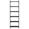 vidaXL Estante c/ 6 prateleiras 60x30x188cm derivados de madeira preto