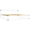 vidaXL Estrutura de cama 180x200 cm metal branco