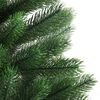 vidaXL Árvore de Natal artificial agulhas realistas 90 cm verde