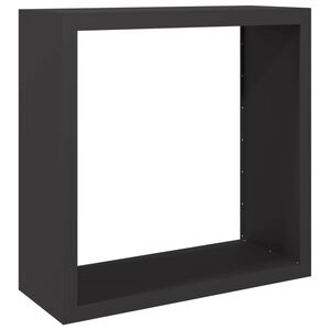 vidaXL Suporte para lenha 100x40x100 cm a&ccedil;o preto