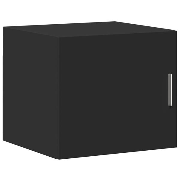 vidaXL Arm&aacute;rio de parede 45x42,5x40 cm derivados de madeira preto