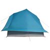 vidaXL Barraca Tipi com telhado Azul 364 x 281 x 257 cm tafet&aacute;