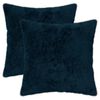 vidaXL Capa almofada 2 unid. HEERLEN Azul Marinho 45 x 45 cm