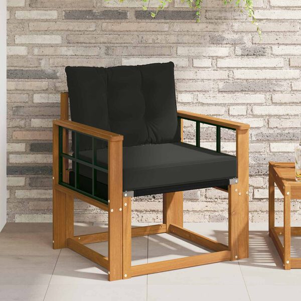 vidaXL 2 Pe&ccedil;a Conjunto de Sof&aacute;s para Exterior