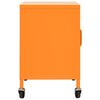 vidaXL Armário de arrumação aço 60x35x56 cm laranja