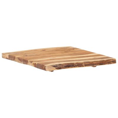 vidaXL Tampo de mesa 58x(50-60)x3,8 cm madeira de acácia maciça