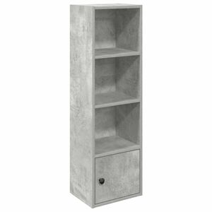 vidaXL Estante 31x24x102 cm derivados de madeira cinzento cimento
