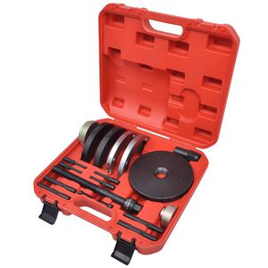 vidaXL Kit 19 ferramentas GEN2 rolamento cubo roda 82 mm para Ford, Volvo etc
