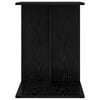 vidaXL Mesa Lateral Carvalho Preto 45 x 40 x 62,5 cm
