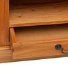 vidaXL Arm&aacute;riodeTVdeCanto com gaveta Natural 79 x 40 x 46 cm