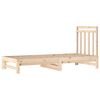 vidaXL Sof&aacute;-cama de puxar 2x(90x200) cm madeira de pinho maci&ccedil;a