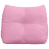 vidaXL Travesseiro para Costas Rosa 60 x 24 x 50 cm tecido