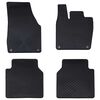 vidaXL Tapete de carro 4 pcs Preto Adequado para VW ID.7 2023-