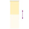 vidaXL Persiana de enrolar 50x130 cm largura tecido 45,7 cm poli&eacute;ster