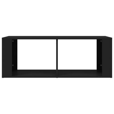 vidaXL Mesa de centro 100x50x36 cm derivados de madeira preto