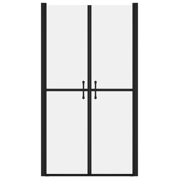 vidaXL Porta de duche ESG opaco (98-101)x190 cm