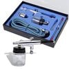 vidaXL Conjunto de aerografia com frasco de vidro e bocais 0,2 / 0,3 / 0,5 mm