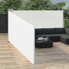 vidaXL Toldo lateral retr&aacute;til 170x1000 cm creme