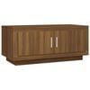 vidaXL Mesa de centro 102x50x45 cm derivados madeira carvalho castanho