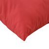 vidaXL Almofadas decorativas 4 pcs 40x40 cm tecido vermelho