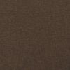 vidaXL Cabeceiras castanho-escuro 160x5x78/88 cm tecido