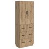 vidaXL Conjunto de Gabinete 2 unid. 66 x 34,5 x 87 cm