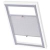 vidaXL Persianas plissadas ​​branco M06/306