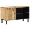 vidaXL M&oacute;vel de TV 80x31x46 cm madeira de mangueira maci&ccedil;a