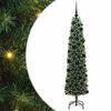 vidaXL &Aacute;rvore de Natal Artificial Verde 180 cm PVC e A&ccedil;o e Pl&aacute;stico