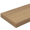 vidaXL Estante de Prateleira 4 pcs Castanho 100 x 10 x 1,5 cm