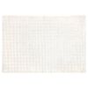 vidaXL Cobertor de Peles de Coelho 4 pcs Branco 150 x 220 cm Poli&eacute;ster
