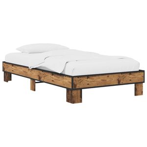 vidaXL Estrutura da Cama Madeira antiga 80 x 200 cm