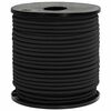 vidaXL Cordas Bungee 6 mm Preto PP e Borracha