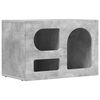 vidaXL Gabinete para TV ELST 60 x 35 x 40 cm Cinzento