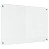 vidaXL Painel de cozinha Transparente 90 x 60 cm vidro temperado