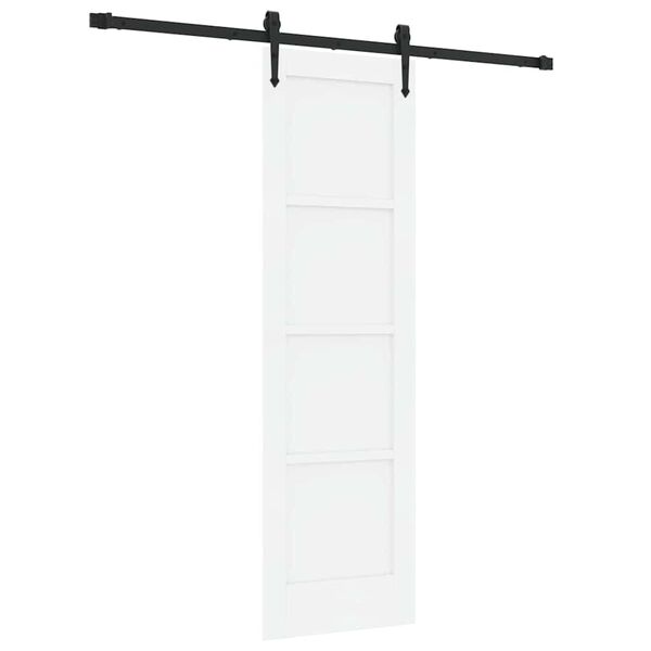 vidaXL Porta Deslizante ORKDAL Branco 61 x 198,5 cm
