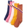 Meias para crian&ccedil;a 5 pares UE 23-26