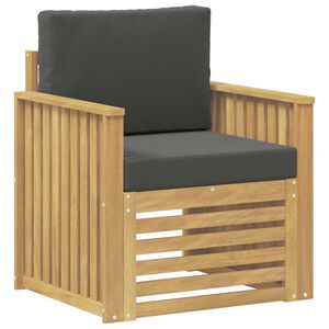 vidaXL Conjunto de Sof&aacute;s para Exterior Poli&eacute;ster Branco