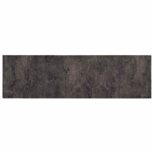 vidaXL Tapete de Cozinha Bet&atilde;o preto 150 x 45 cm 100% Poliamida