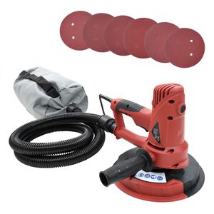 vidaXL Lixadeira de reboco com fun&ccedil;&atilde;o de aspira&ccedil;&atilde;o 710 W