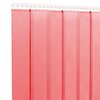 vidaXL Cortina de porta 200 mm x 1,6 mm 10 m PVC vermelho