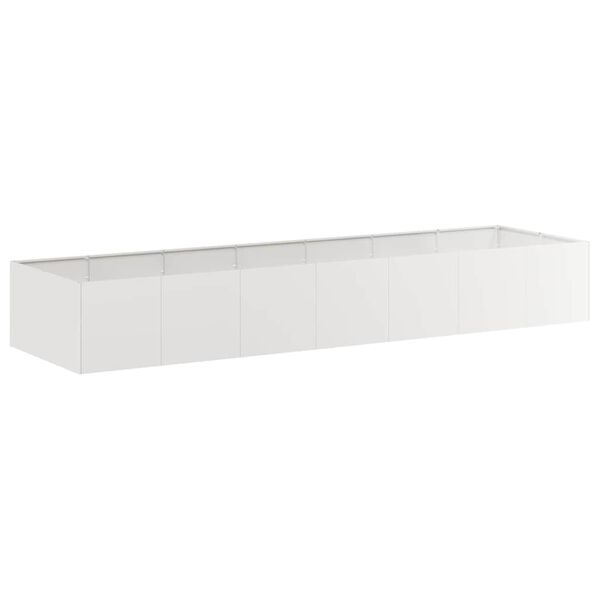 vidaXL Vaso/floreira 280x80x40 cm a&ccedil;o inoxid&aacute;vel
