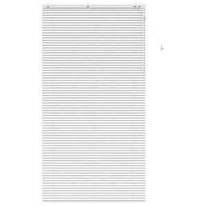 vidaXL Cortina Veneziana Branco 140 x 250 cm 35 mm