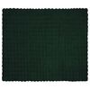 vidaXL Cobertor de Peles de Coelho 4 pcs Verde Escuro 240 x 270 cm